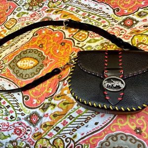 Coach Georgie Saddle Bag cross body purse